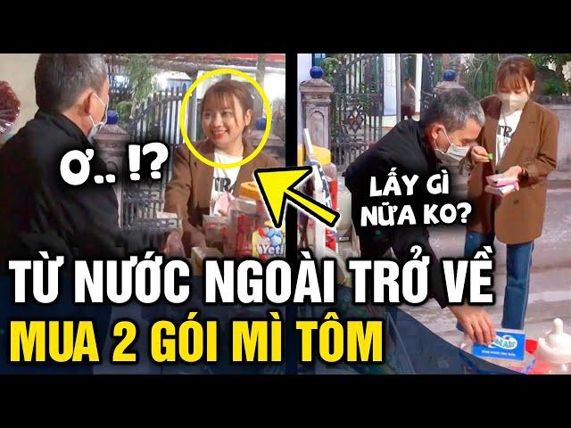 Con gái 'ĐI NƯỚC NGOÀI' lâu năm trở về tiệm tạp hóa 'MUA MÌ TÔM' của bố và cái kết | Tin 3 Phút