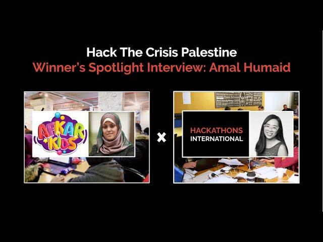 Hack The Crisis Palestine Winner Spotlight Interview