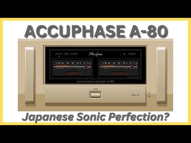Accuphase A-80 Amplifier: First Impressions