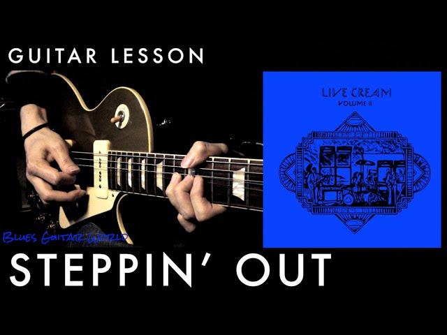 How to play - Eric Clapton style Vintage Blues Licks | Guitar Lesson | Steppin’ Out