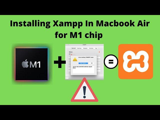 Installing XAMPP in new MacBook Air M1