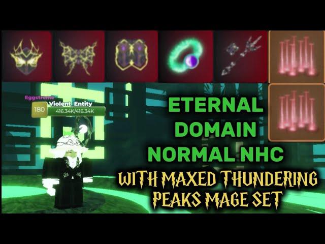 [REMASTERED] Eternal Domain Normal NHC with Maxed Thundering Peaks Mage Set!!! [Fabled Legacy]