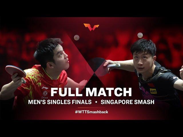 Fan Zhendong v Ma Long | #WTTSmashback | Singapore Smash 2022