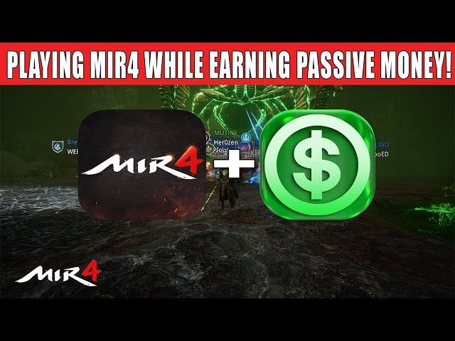 Mir4 - Playing mir4 while earning money using your internet | Free passive income | Part 1 (TAGALOG)