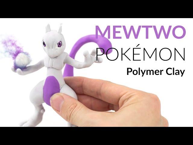 Mewtwo Pokemon – Polymer Clay Tutorial | Giovy'sHobby Collab