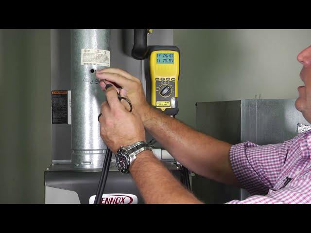 Toolbox Tuesday: How To Use a Flue Gas Analyzer | Lennox