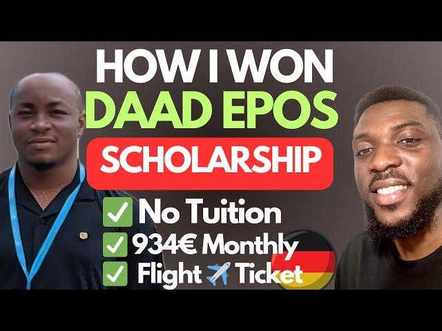 HOW I WON THE FULLY FUNDED DAAD SCHOLARSHIP IN GERMANY