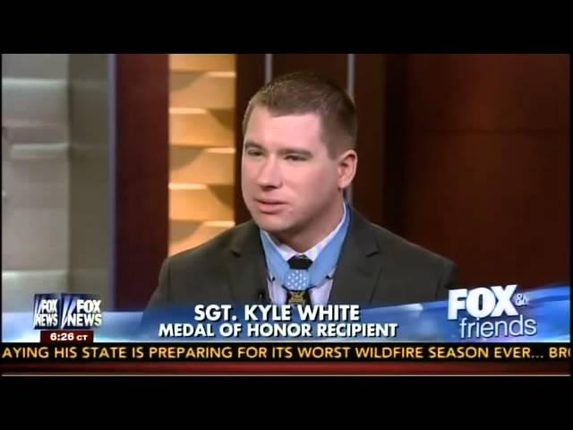 Medal of Honor winner Sgt. Kyle White describes firefight