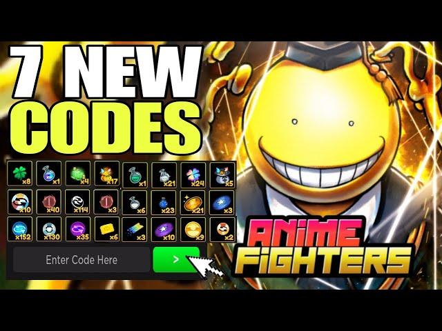 *NEW* ANIME FIGHTERS SIMULATOR CODES 2024 | ANIME FIGHTERS SIMULATOR CODES