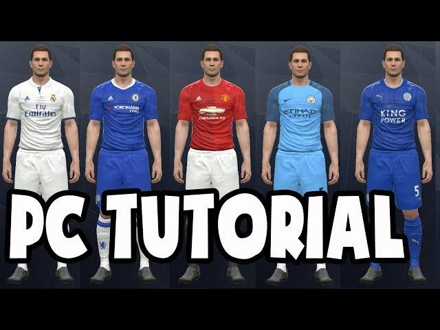 PES 2018 (PC) Original Kits and Licences Patch (Download Link + Tutorial) Pro Evolution Soccer 2018