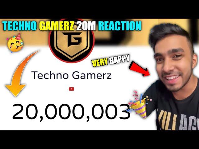 TECHNO GAMERZ 20 MILLION REACTION  || TECHNO GAMERZ 20 MILLION