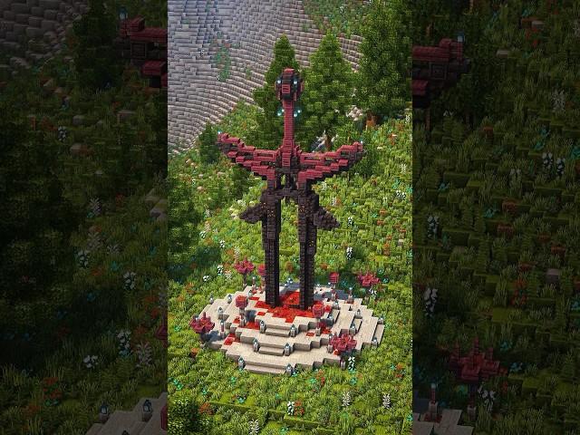 Crimson Sword Nether Portal! ️ Minecraft Build Idea