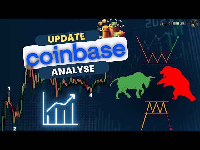 Coinbase Aktie Update - Kaufchance unter 200$ mit technischer Analyse und wichtigen Preisniveaus