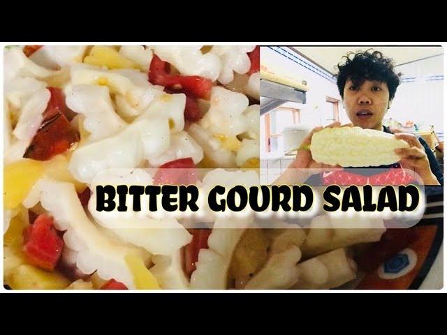 BITTER GOURD SALAD | Taiwanese bitter gourd salad | food vlog | peanathz vlog