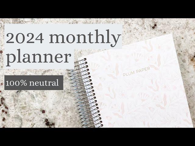 Planner Review: Plum Paper Monthly Planner (with Plenty of Notes Pages)