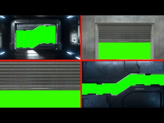 green screen lift | green screen elevator | bullet train green screen | bullet train door open