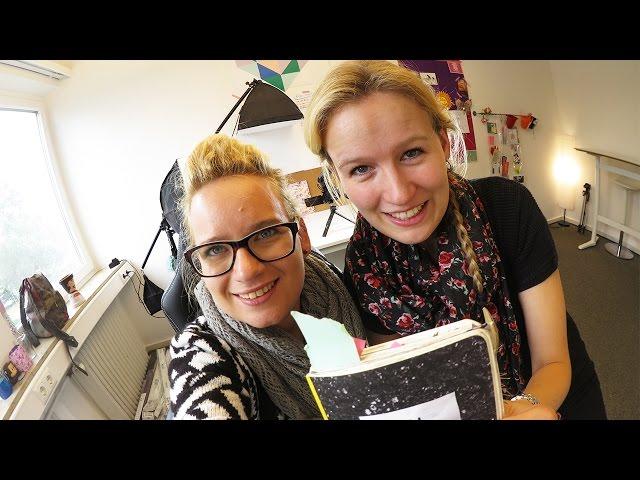 DIY INSPIRATION VLOG Mach dieses Buch Fertig | Eva & Kathi erledigen Aufgaben im Mitmachbuch