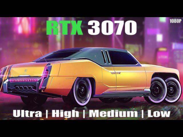 CyberPunk 2077 1080p Benchmark | RTX 3070 | Ryzen 7 3700X