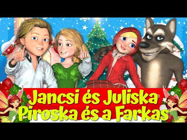 Jancsi és Juliska ‍️ I Piroska és a Farkas I Nati Mesék I Magyar Tündérmesék