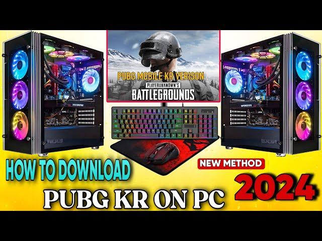 How to Download Pubg KR On Your PC GameLoop 2024 | Download Pubg Korean 3.2 On Your Pc | PUBG KR