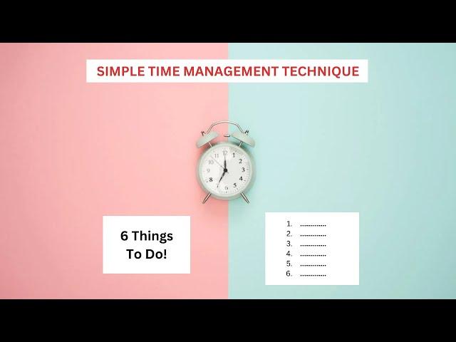 This Time Management Technique Will Increase Your Productivity By 300%