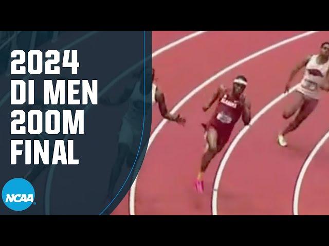 Men's 200m - 2024 NCAA indoor track and field championships