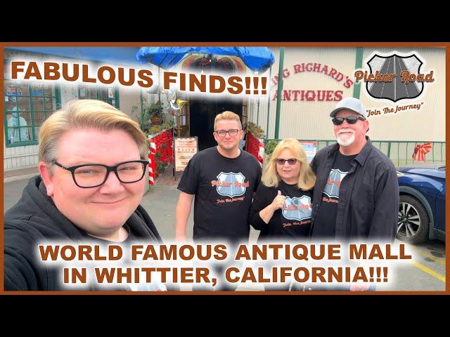 FABULOUS FINDS AT THE WORLD FAMOUS KING RICHARD'S ANTIQUE MALL!!! Join the Journey on Picker Road!!!