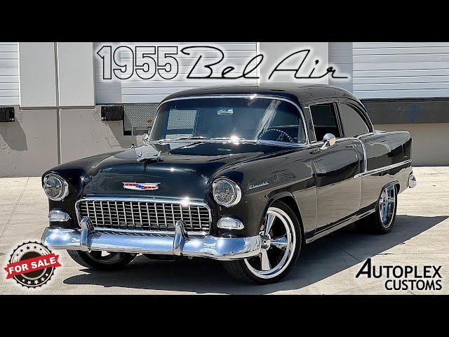 1955 CHEVROLET BEL AIR FRAME OFF RESTOMOD FOR SALE!