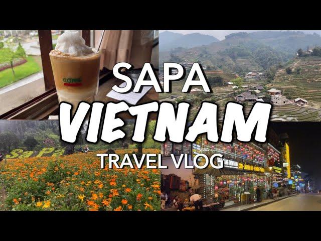 Vietnam Travel Vlog 2024 | 3D2N Sapa Itinerary - Fansipan,Cat Cat Village,Lao Cai,Ham Rong Mountain