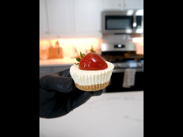 Mini Cheesecake #shorts #cheesecake #easyrecipe #cake