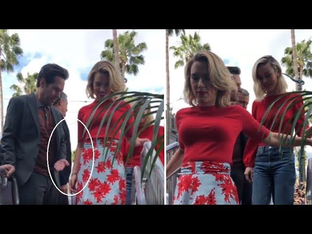 Paul Rudd is a true gentleman & this video with Brie Larson & Scarlett Johansson is proof