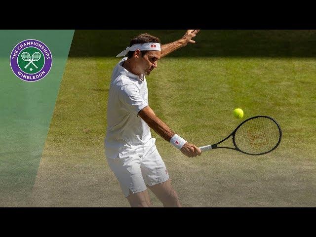 Jay Clarke vs Roger Federer Wimbledon 2019 Second Round Highlights