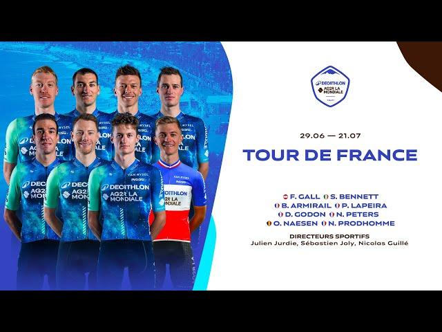 Tour de France 2024 - Notre équipe - DECATHLON AG2R LA MONDIALE TEAM