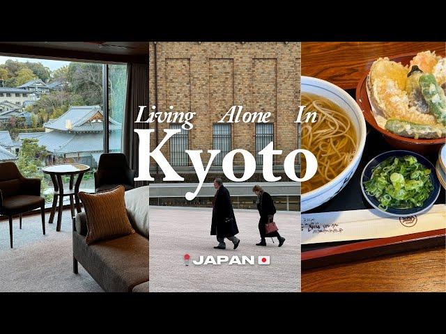 Kyoto JAPAN Vlog | gion geisha district, japanese desserts cafe, museum day, luxury hotel tour