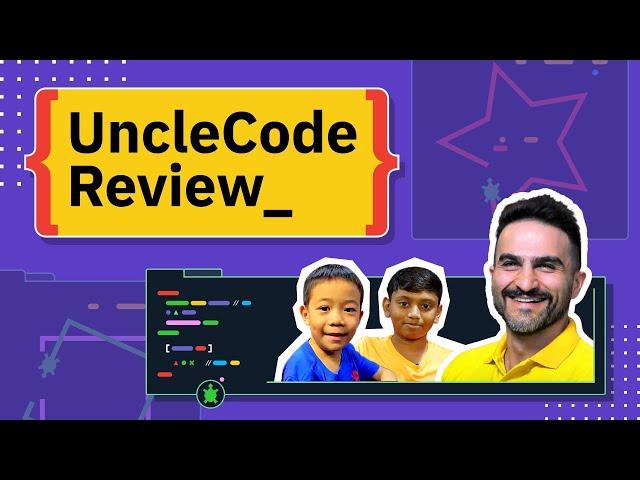 UncleCode Review Episode 6: Ping, 8yo & Raooul, 14yo