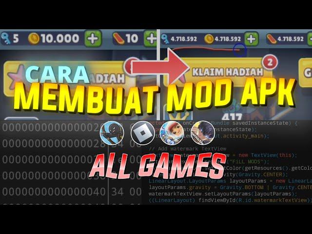 [MODDING TUTORIAL] CARA MEMBUAT MOD GAME SENDIRI DI ANDROID || TANPA ROOT