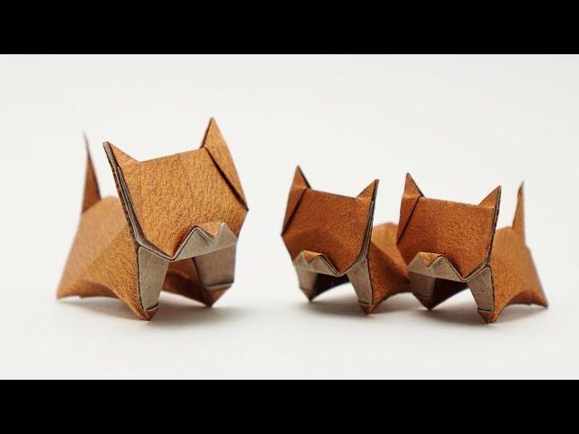 Origami Neko (cat) (Jo Nakashima) - 2023 remake³