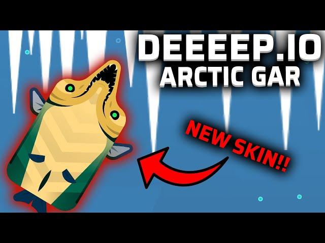 THEY ADDED AN ARCTIC GAR?!?! | Deeeep.io gameplay