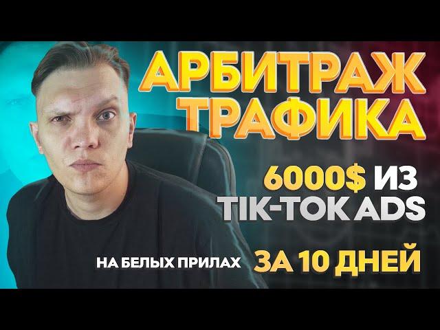 Как заработать в интернете 6000$ за 10 дней из TikTok Ads  | Арбитраж трафика Тик Ток.