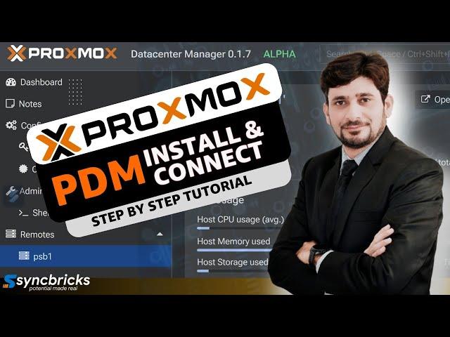 How to Install Proxmox Datacenter Manager on Proxmox VE and Connect a PVE Cluster!