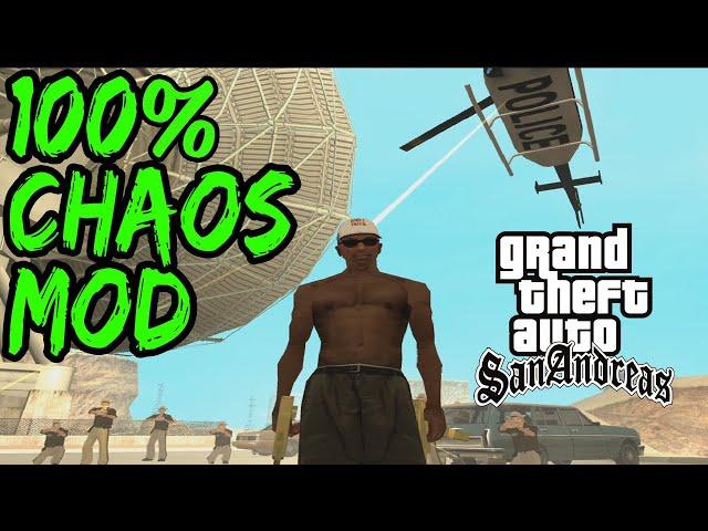 GTA San Andreas 100% Chaos Mod - Over 45 Hours!