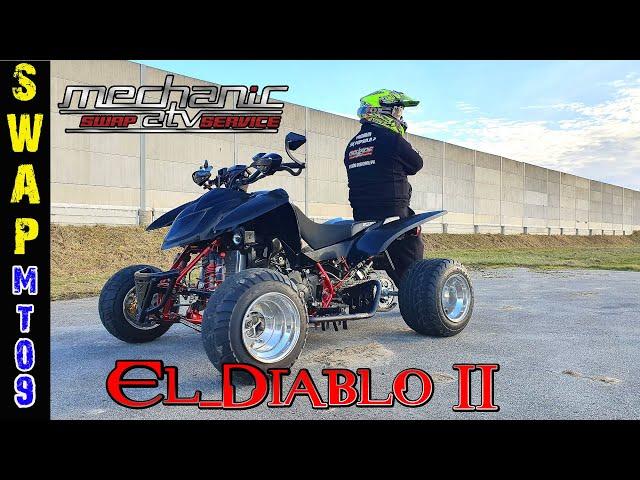 El Diablo II  SWAP! Lucky Star MT-09 / Made by Mechanic ATV#atv #quad #atvriders