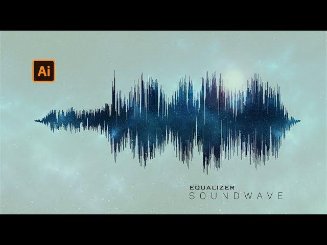 How To Create Graphic Equalizer Soundwave In Adobe Illustrator Tutorial