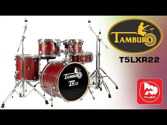 [Eng Sub] TAMBURO T5LXR22WG acoustic drum kit