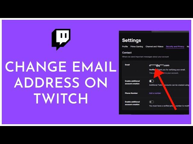 How To Change Email On Twitch (2023)