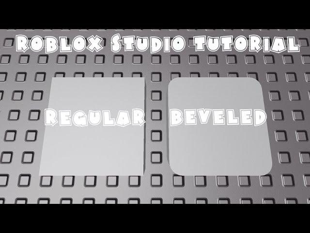 Roblox Studio Tutorial: Bevel Objects In A Minute