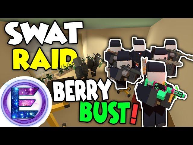 SWAT RAID! - Berry BUST - Take down berry Dealers / Farmers - Unturned Roleplay