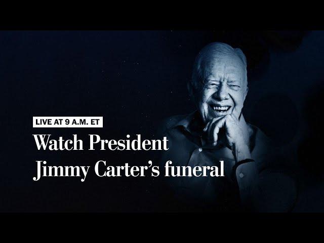 Former president Jimmy Carter’s funeral