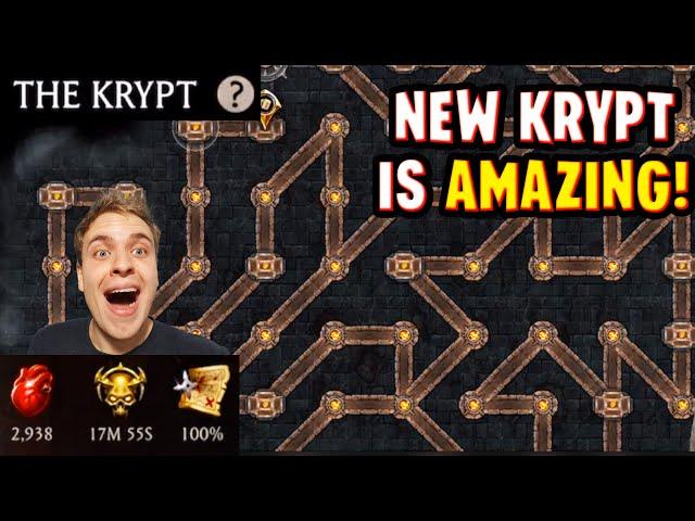 MK Mobile New Krypt is INCREDIBLE! More Rewards for Half The Grind. GAMECHANGER!