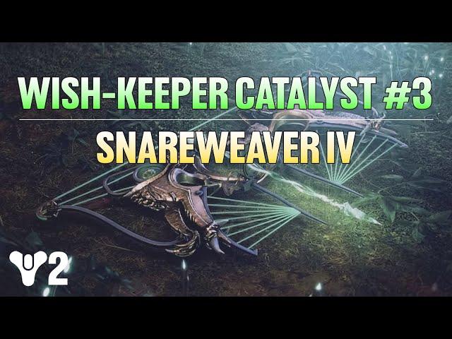 Destiny 2 | Wish-Keeper Exotic CATALYST #3 with 4th chest location and post-nerf boss cheese buff